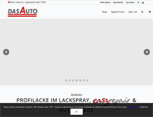 Tablet Screenshot of dasauto.at